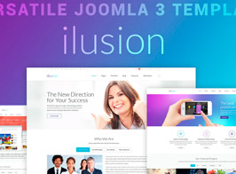 Ilusion – Versatile Joomla 3 Template