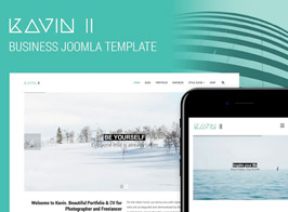 Kavin II – Business Joomla Template