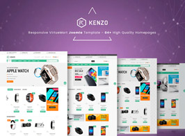 Kenzo – Responsive VirtueMart Joomla Template
