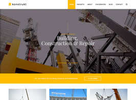 Konstrukt – Construction Joomla Template