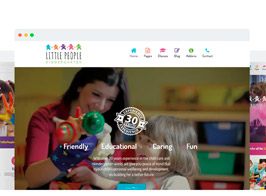 Little People | Kindergarten Joomla Template