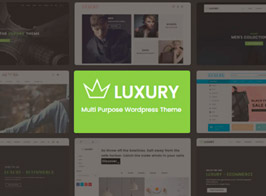 Luxury – Responsive Joomla Theme