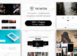 Nation – Multipurpose Virtuemart Joomla Template