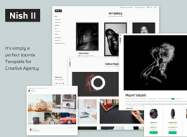Nish II – Creative Joomla 4 Template