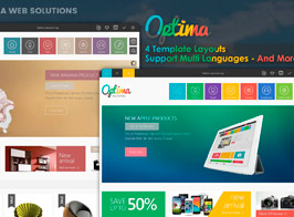 Optima – Responsive Multi Store Joomla 3 Template
