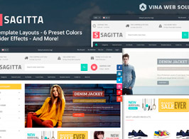 Sagitta – Responsive Joomla eCommerce Template