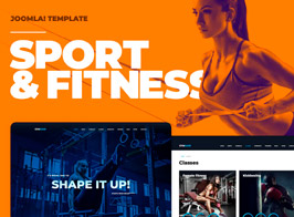 GymGain – Sports Joomla Template