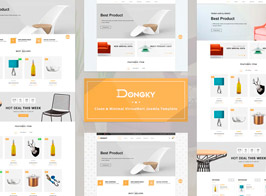 Vina Dongky – Minimal VirtueMart Joomla Template