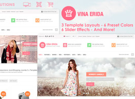 Vina Erida – Multipurpose Joomla 3.x Template