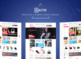 Rikito – Responsive VirtueMart Joomla Template