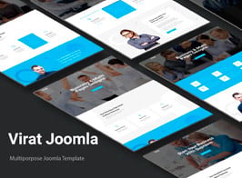 Virat – Joomla Website Template With Page Builder