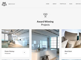 Woodbury Architects – Minimalist Portfolio Joomla Template for Architects