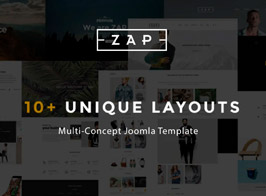 Zap – Multipurpose Responsive VirtueMart Joomla