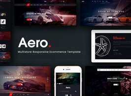 Aero – Car Accessories Responsive Magento Theme