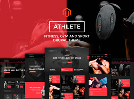 Athlete | Fitness – Multipurpose Magento Theme