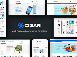 Cigar – Mega Store Responsive Magento Theme