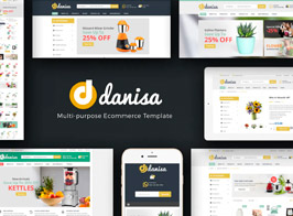 Danisa – Appliances, Gifts, Flower Magento Theme