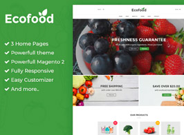 Ecofood – Responsive Organic Store Magento 2 Theme