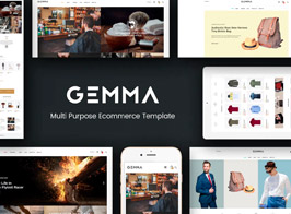 Gemma – Multistore Responsive Magento Theme