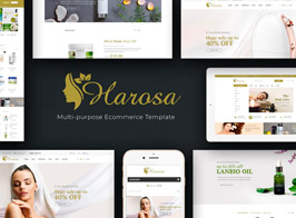 Harosa – Cosmetics And Beauty Magento Theme