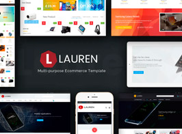 Lauren – Technology Responsive Magento Theme