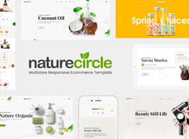 NatureCircle – Organic Responsive Magento Theme