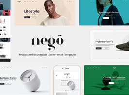 Nego – Minimalist Responsive Magento Theme