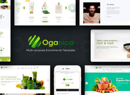 Organica – Organic, Beauty, Natural Cosmetics, Food, Farn and Eco Magento Theme