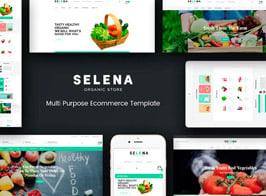 Selena – Organic Responsive Magento Theme