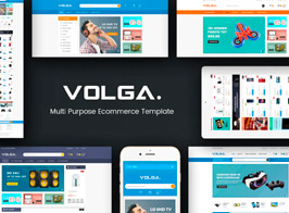 Volga – Megashop Responsive Magento Theme