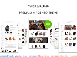 Winter Fashion Responsive Magento Template