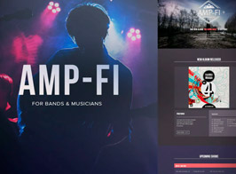 Amp-fi / Music Band Muse Template for Musicians