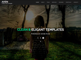 Aven – Multipurpose Parallax Muse Template