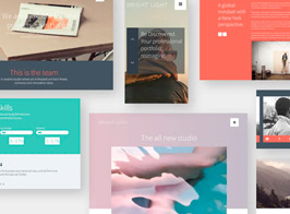 Bright – Light Multipurpose Creative Muse Template