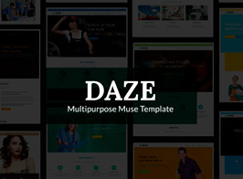 DAZE – Ultimate Business Muse Template YR