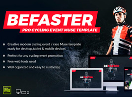 BeFaster – Cycling Mountain Bike Event Muse Website