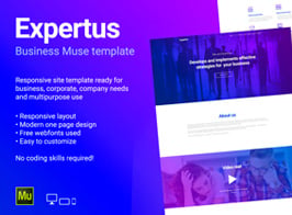 Expertus – Business / Corporate Muse Template