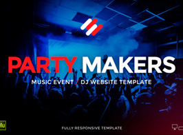 Party Makers – DJ / Music Event / Festival Muse Site