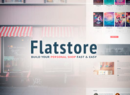 Flatstore – eCommerce Muse Template