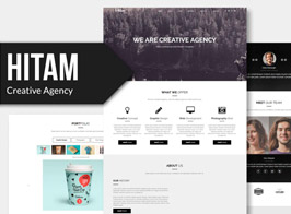 Hitam – Onepage Muse Template YR