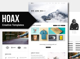 Hoax – Creative Multipurpose Muse Templates YR