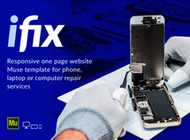 iFix – Phone / Electronic Repair Muse Service Template