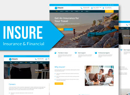 Insure – Insurance, Business Muse Template YR