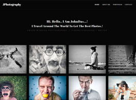 JPhotography – Minimal Photography Muse Portfolio