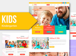 KIDS – Kindergarten And Child Muse Templates YR