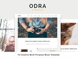 ODRA – 10 Creative Muse Templates Multi-Purpose