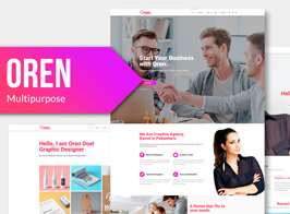 OREN – Responsive Adobe Muse Template YR
