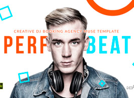 PerfectBeat – DJ Booking Agency Muse Template