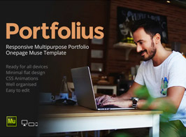 Portfolius – Responsive Portfolio Muse Template