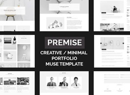 Premise – Creative And Minimal Portfolio Muse Template